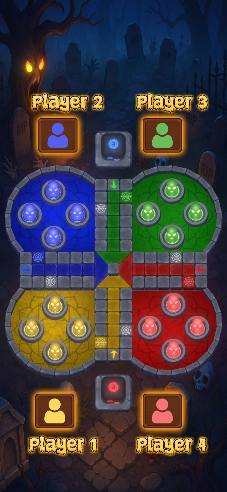 Ludo: Spooky Trails gameplay