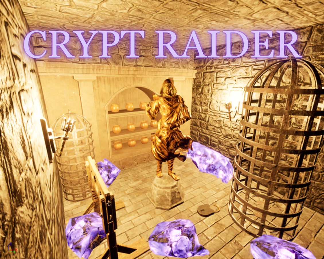 Crypt Raider puzzle adventure screenshot