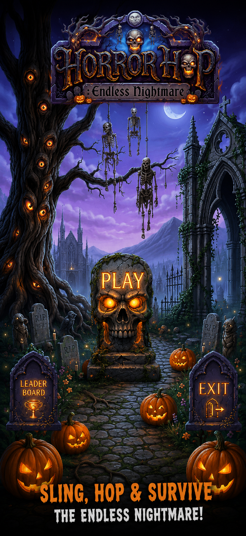 Horror Hop: Endless Nightmare gameplay